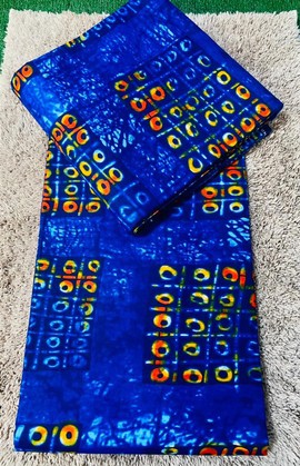 Ankara Wax Fabric 6 yards/African Fashion/ African fabric/ African dress