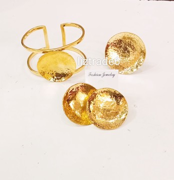 Bijoux assortis, bijoux en laiton, idée cadeaux, bijoux africains.