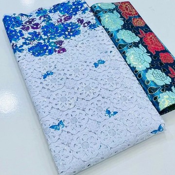 Tissu en dentelle pour femmes, tissu en dentelle pour femmes (5 yards)