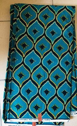 African Wax fabrics 6 yards "congress"