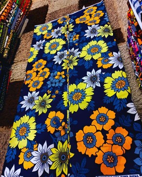 onome multicolour ankara fabric, 6yards pure cotton