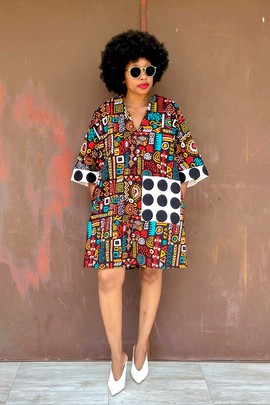 CHEMISE « VINTAGE » ARI (MINUIT)