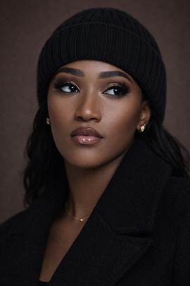Bonnet en satin - Chioma