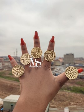 Bagues en laiton, bagues en laiton africaines, bagues boho, bagues de déclaration,