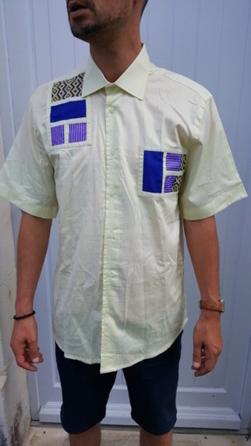 Chic men's wax shirt
