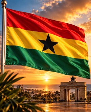 Drapeau Ghana