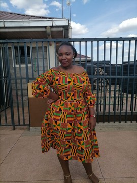 Kente dress,African Kente fabric,Kente plus size dress,Free size Kente clothing,One size fits all,