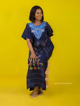 African print kaftan