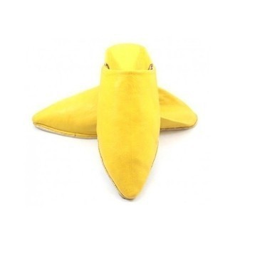 GRANDE VENTE! Babouche en cuir véritable pour Homme et Femme fait main par des artisans du Maroc