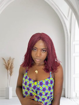 Braided  wigs (Hand made in Cameroon)