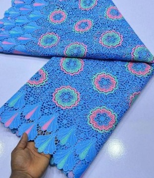 Luxury Cord Lace fabric for women, women lace fabric (5 yards )