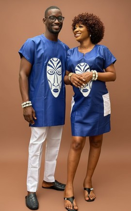 Tenues assorties chic en imprimé africain pour couple : une coordination élégante pour chaque occasion