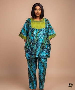 Ensemble deux pièces Abike en batik