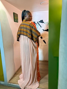 KIMONO EN MOUSSELINE OPSY NYFW
