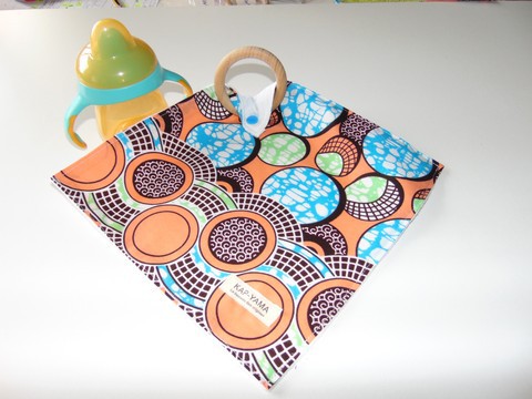 Doudou Lange Anneau de Dentition Wax Pastel Fait main