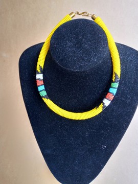 Collier femme africaine / colliers zoulou / collier maasai / chaîne africaine