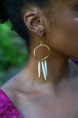 Boucles d'oreilles « Uma »