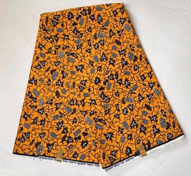 African Print Ankara Multicolor Fabric - 1 Yard