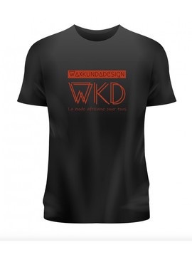 Waxkundadesign fitted T-shirt