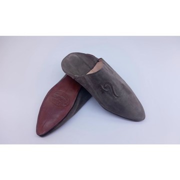 Babouche en cuir original fait main