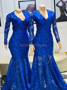 lace wedding prom dress, engagement dress, civil wedding gown
