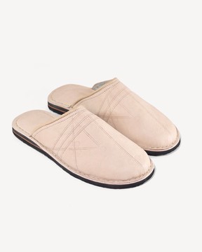 Handmade original leather slipper