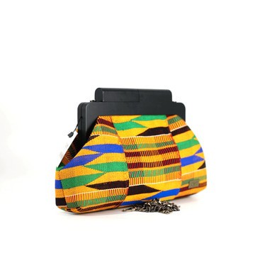 Mansa Kente Clutch