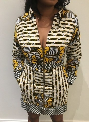 Ankara Mini robe