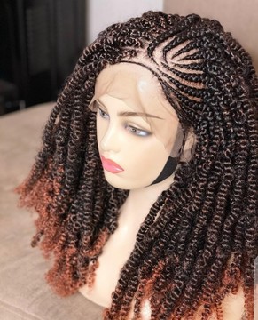Spunky spring twist wig