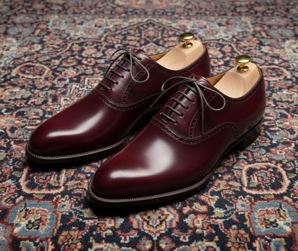 Handmade Two Tone Leather Oxford Shoes: Men's Wingtip Brogues