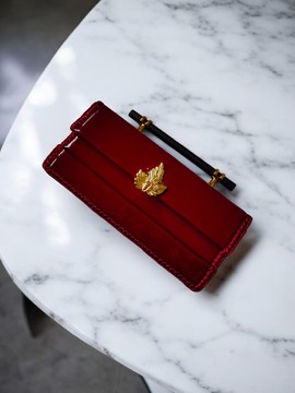 Handmade luxury African handbag