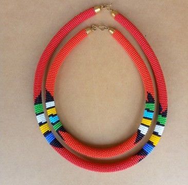 African women necklace/Zulu necklaces/ maasai necklace/ African chain