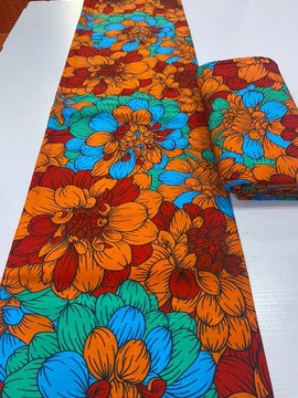 Ankara Wax Fabric 6 yards/African Fashion/ African fabric/ African dress