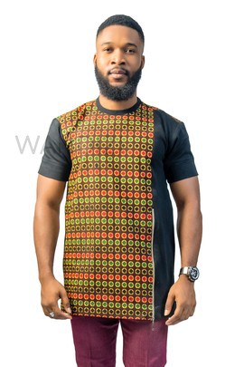 Ankara Mix Tshirt, African Men Clothing, African Tshirt, Ankara Tshirt, African Tshirt