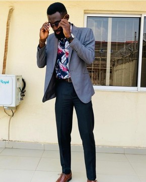 Two piece suit for men
