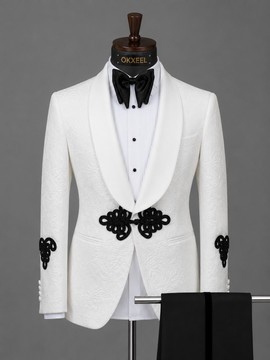 Ivory Heritage Shawl Lapel Tuxedo Suit
