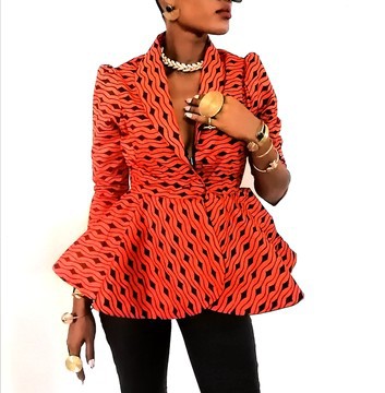 Classy peplum jacket