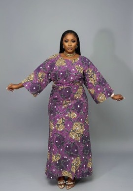 Ajoke Wrapper &amp; Blouse( Iro &amp; Buba)