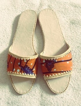 Sandals AWOUWEY orange