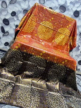 Original Mali Fashion Bazin 4 meters/African Bazin Fabric/African Women Fabric/ Grand Boubou Fabric