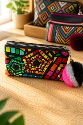 Wax purse