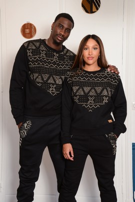 Genuine Bogolan Sweatshirt Black
