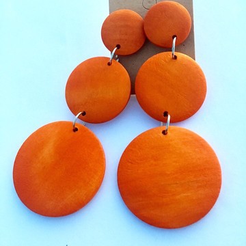 Boucles d'oreilles couleur formes géométrique