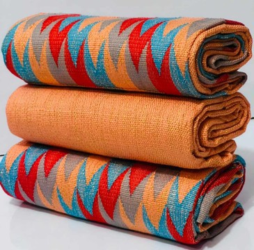 African kente/ Ashanti Bonwire Kente -Hand woven