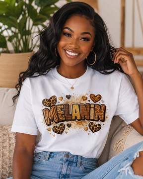 T-shirt - "Melanin Hearts"