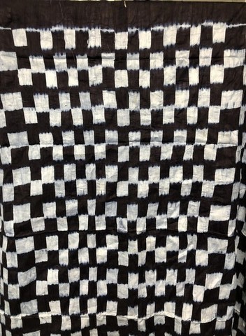 handmade indigo fabric Nirinaui
