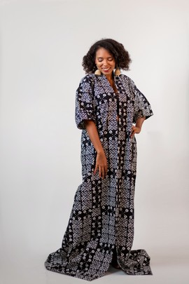 Long Tiwa Kimono| Loose Fit Ankara Kimono| African Print Dress | Ankara Fabric