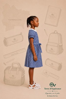 Mille carreaux uniforme scolaire