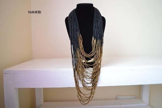 African Maasai Beaded Necklace | African Jewelry | Tribal Necklace