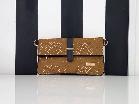 Mustard bogo designer clutch